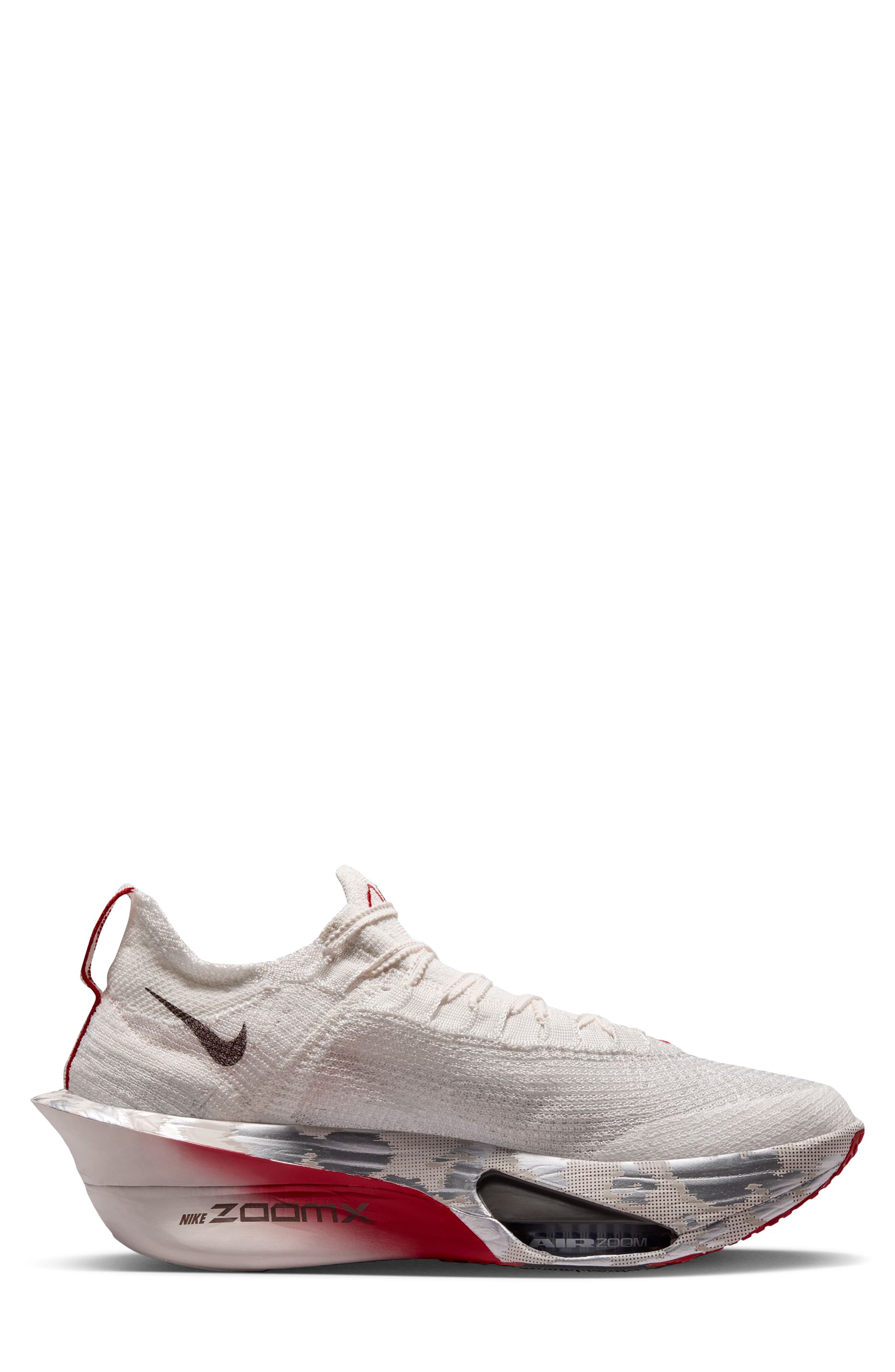 Air Zoom Alphafly Next 3 Running Shoe, Alternate, color, SAIL/ PHANTOM