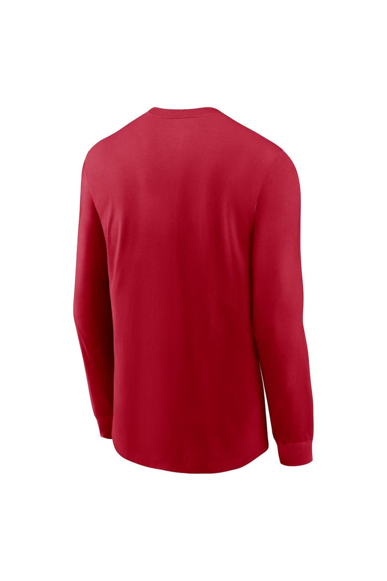Men's Nike Scarlet San Francisco 49ers Super Bowl LVIII Local Long Sleeve T-Shirt, Alternate, color, Scarlet