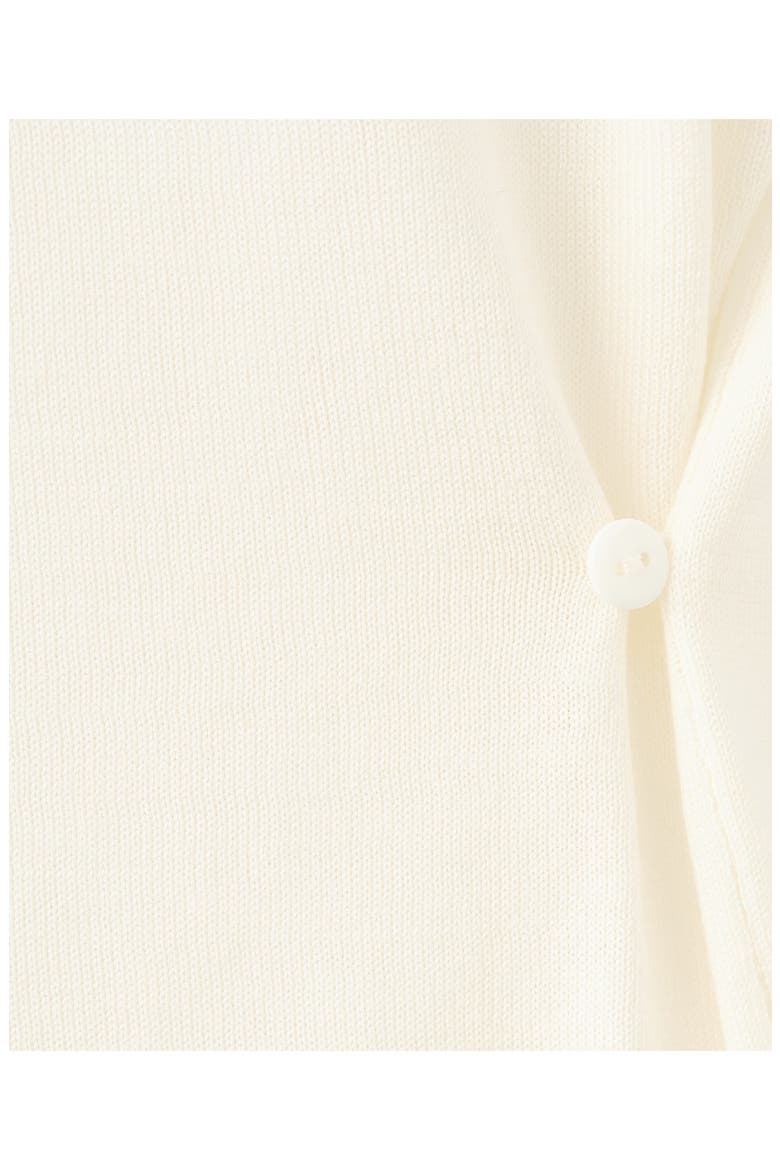 Side Gather Mock Neck Sweater Vest, Alternate, color, ECRU