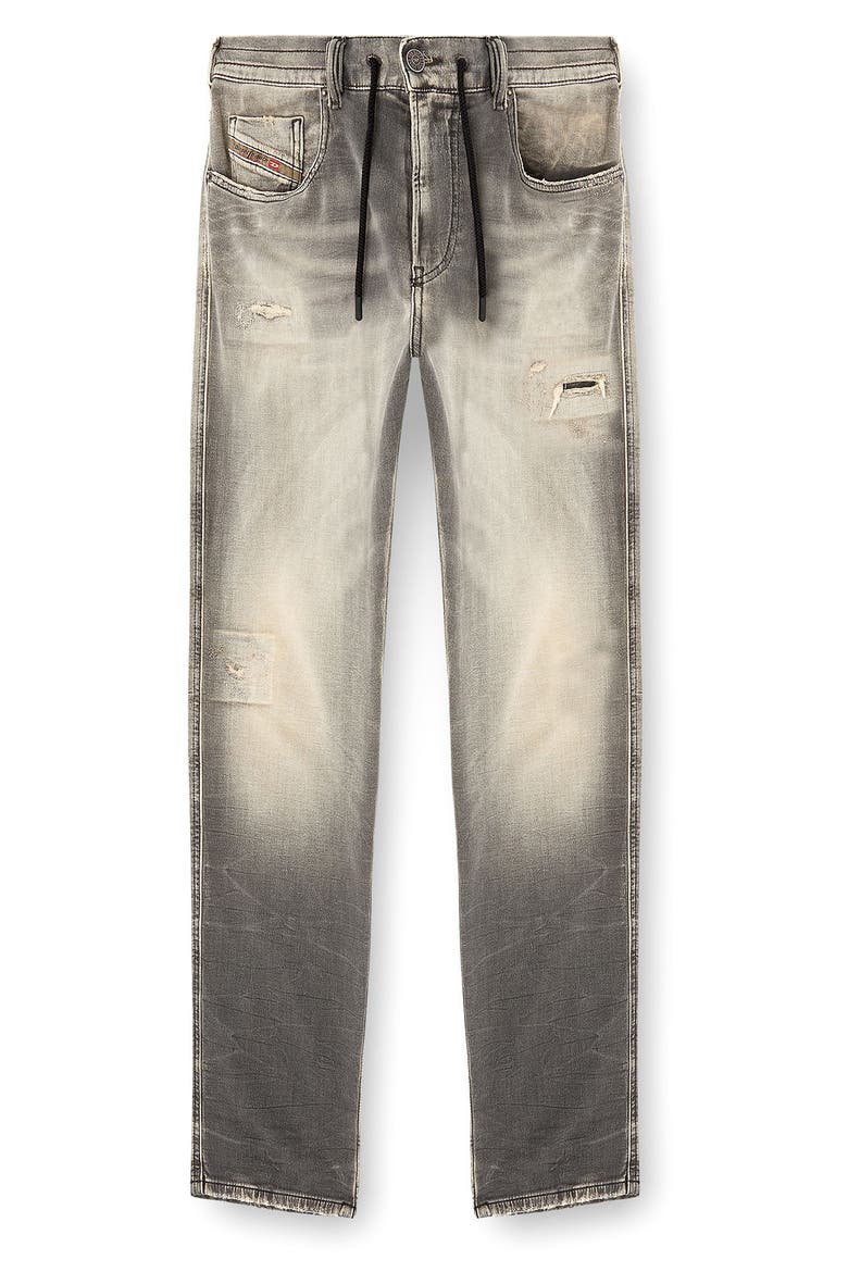 2062 D-Strukt Sweat Jeans, Alternate, color, SMOKEY GREY