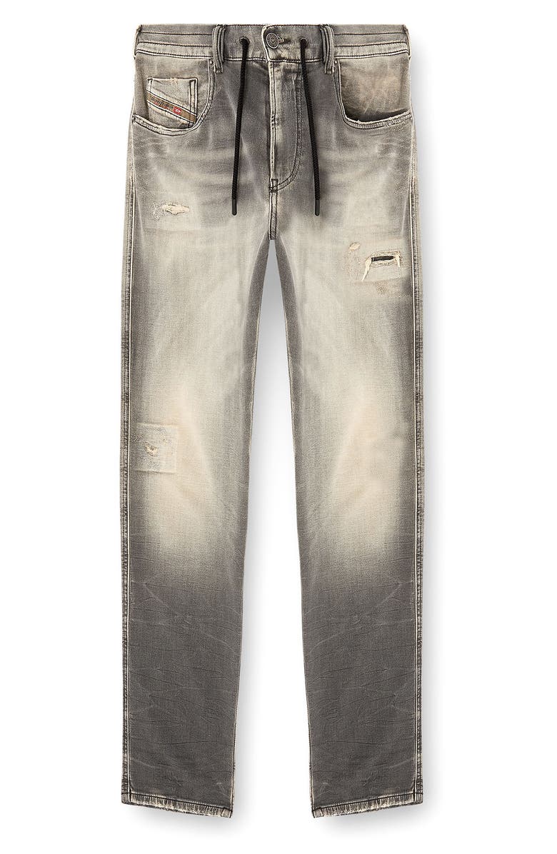 DIESEL<sup
®</sup
2062 D-Strukt Sweat Jeans, Alternate, color, Smokey Grey