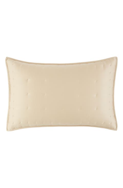 Hammered Silk & Cotton Blend Sham