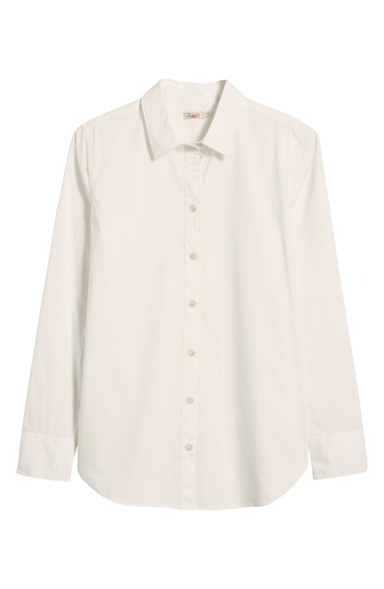 Faherty Malibu Cotton Poplin Button-Up Shirt, Alternate, color, 