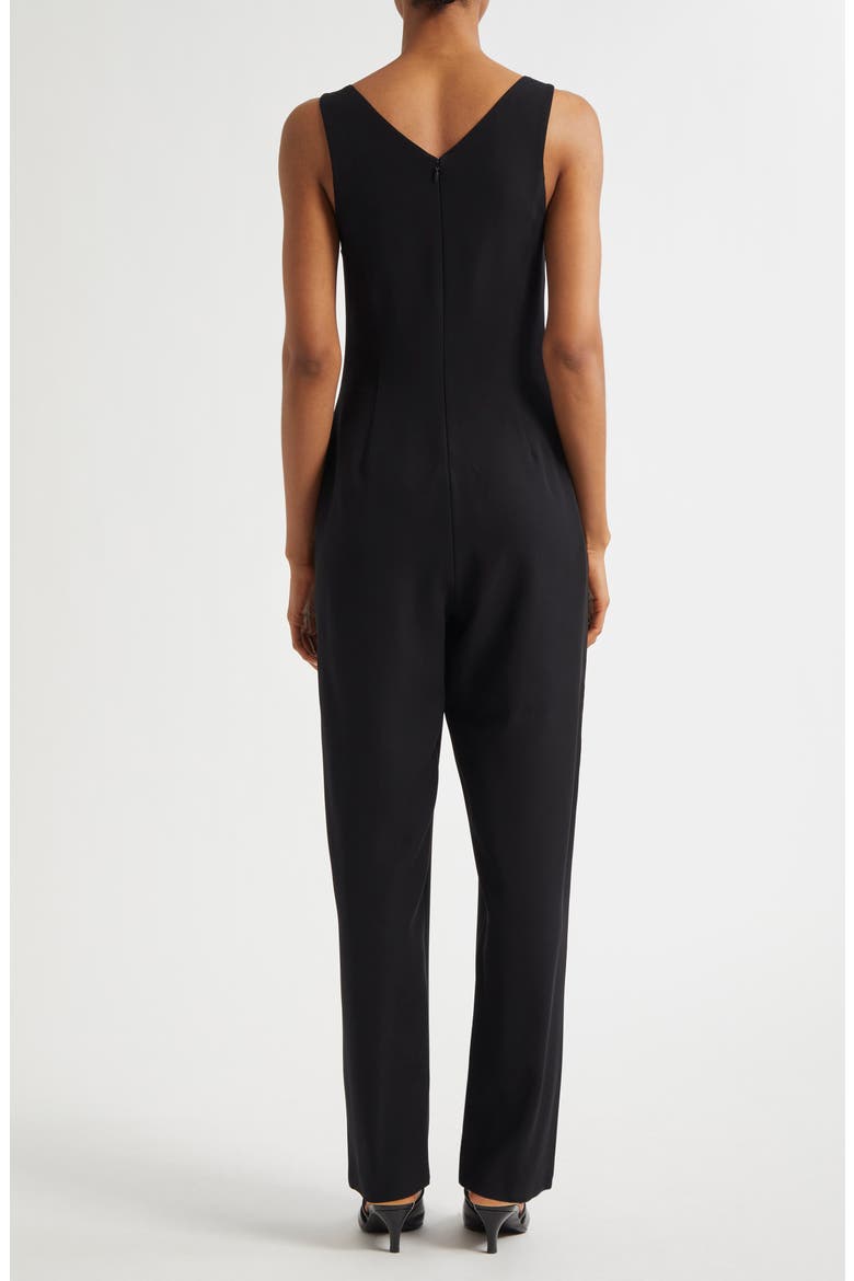 Sleeveless Jumpsuit, Alternate, color, SOLID BLACK