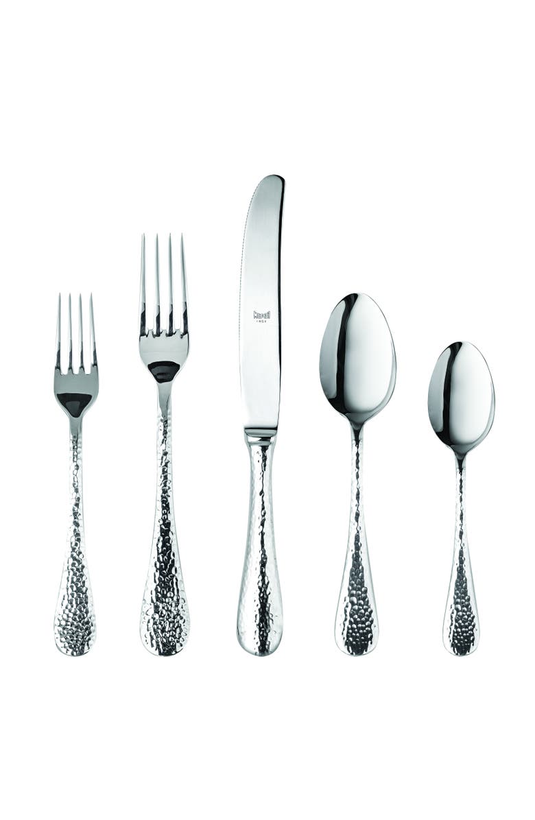 Mepra Epoque Flatware Set - 5 Pieces, Main, color, Silver