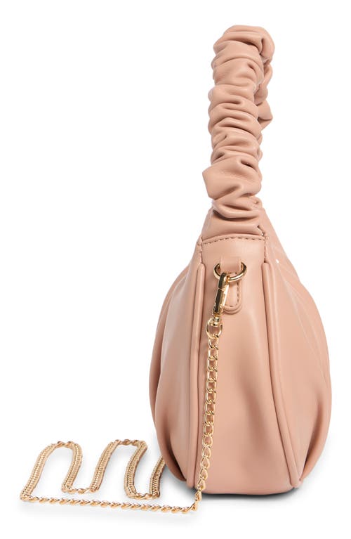 Urban Expressions Handbags Ruched Shoulder Bag In Pink