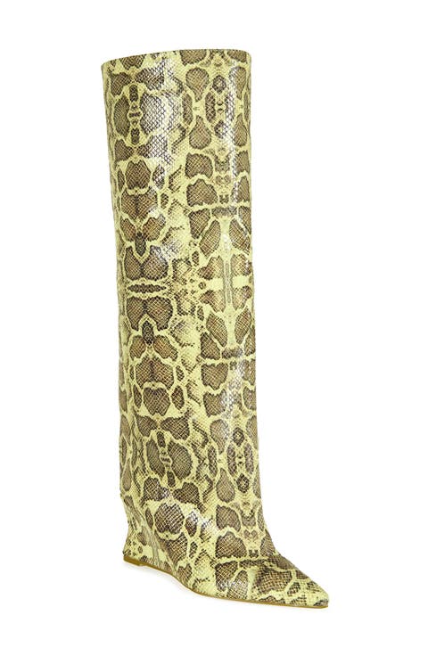 Kenya Wide Shaft Wedge Boot (Women)