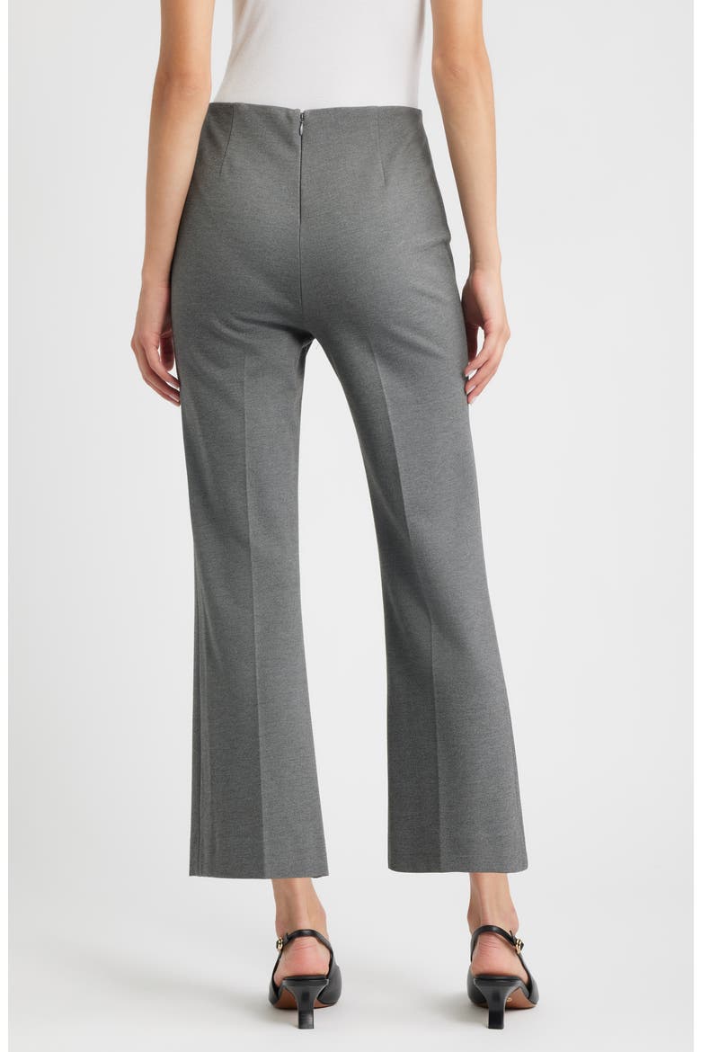 Irina Ponte Kick Flare Pants, Alternate, color, CHARC