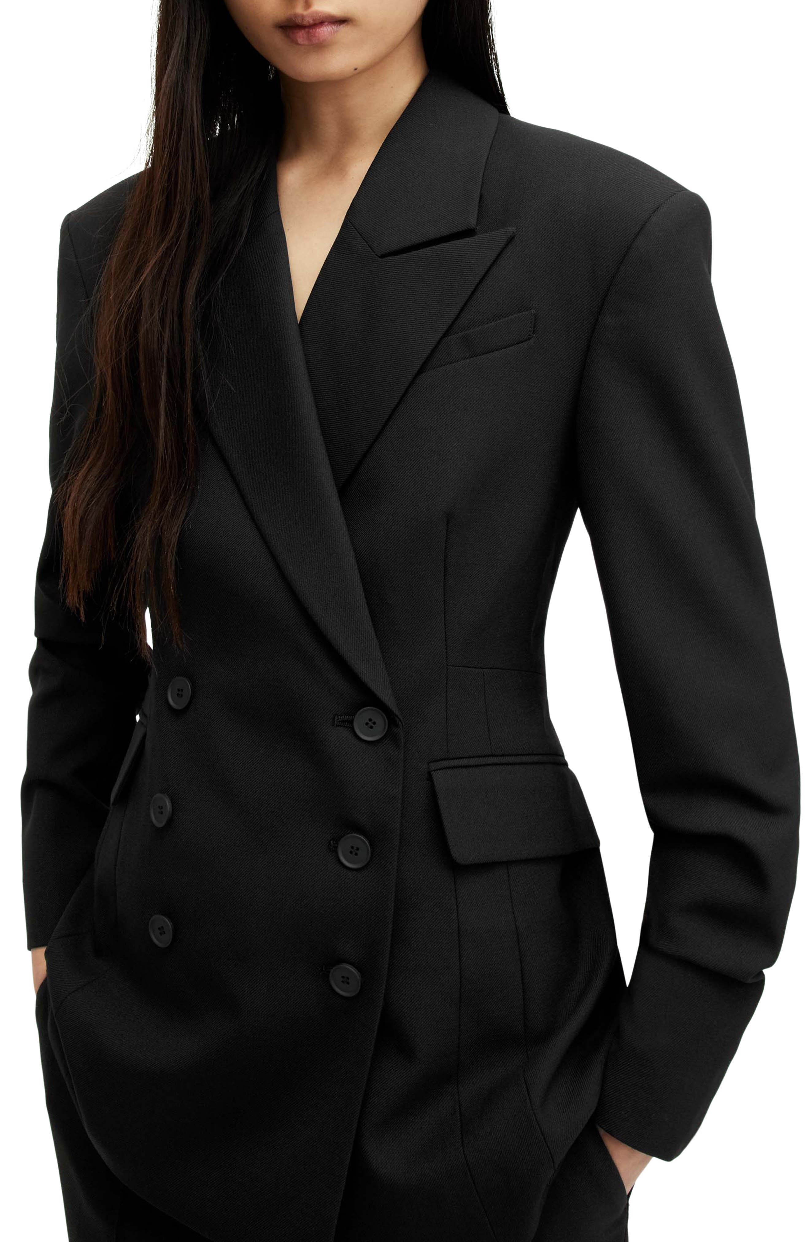 Seven Double Breasted Blazer