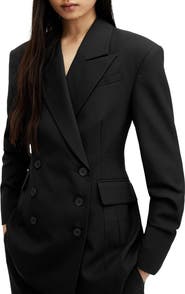 AllSaints Seven Double Breasted Blazer
