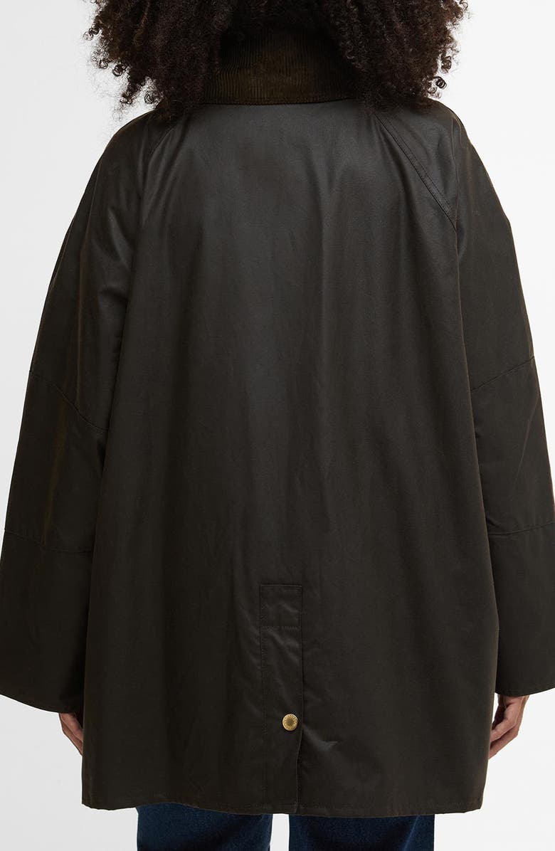 Barbour Allerston Water Repellent Waxed Cotton Jacket, Alternate, color, Olive/ Ancient