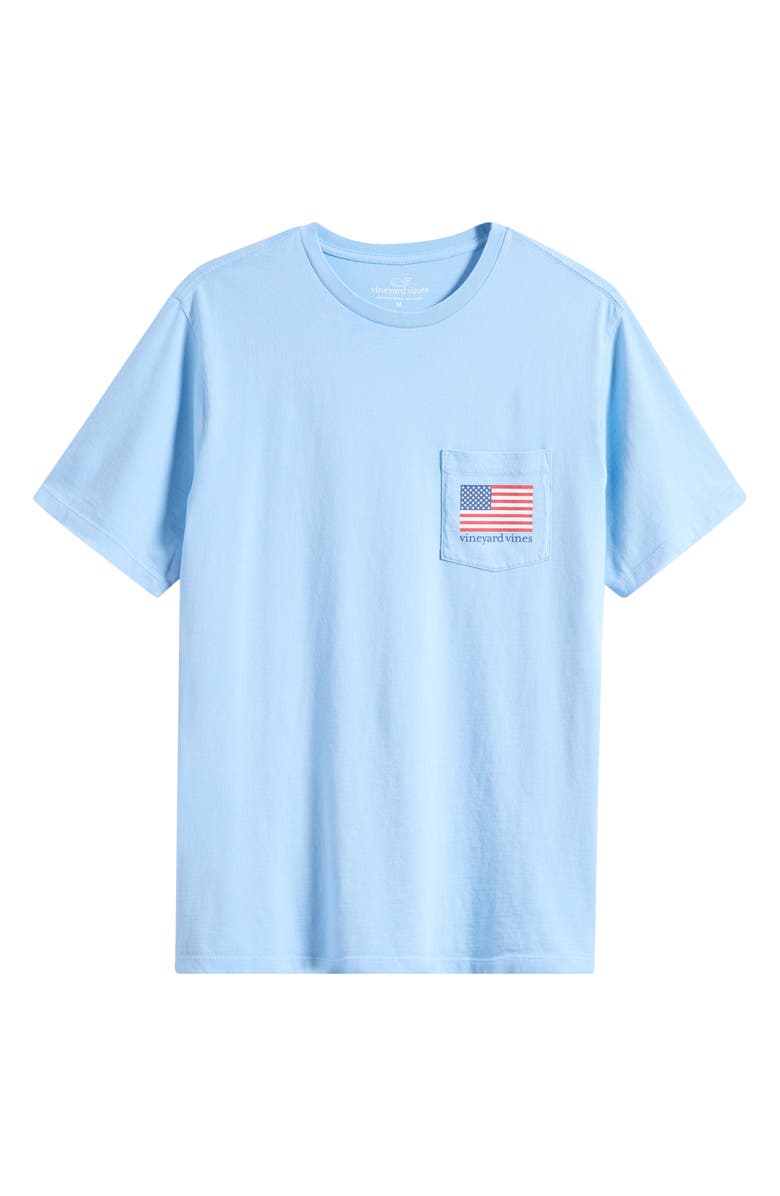 vineyard vines Party in the USA Pocket Graphic T-Shirt, Alternate, color, Jake Blue