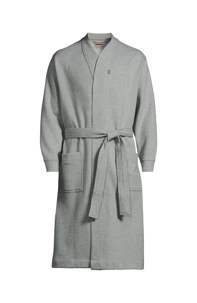 Lands' End Serious Sweats Robe, Alternate, color, 