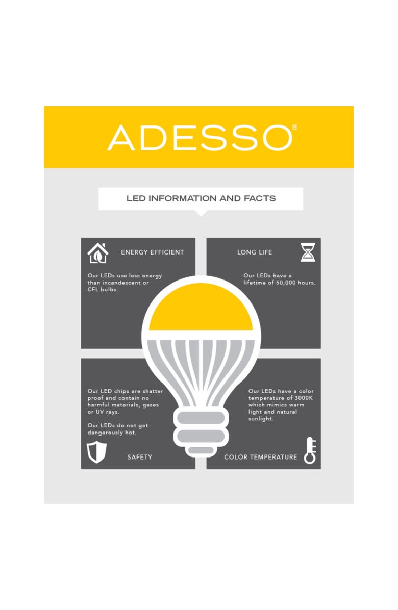 ADESSO LIGHTING Kaye Charge LED Desk Lamp, Alternate, color, Antique Brass