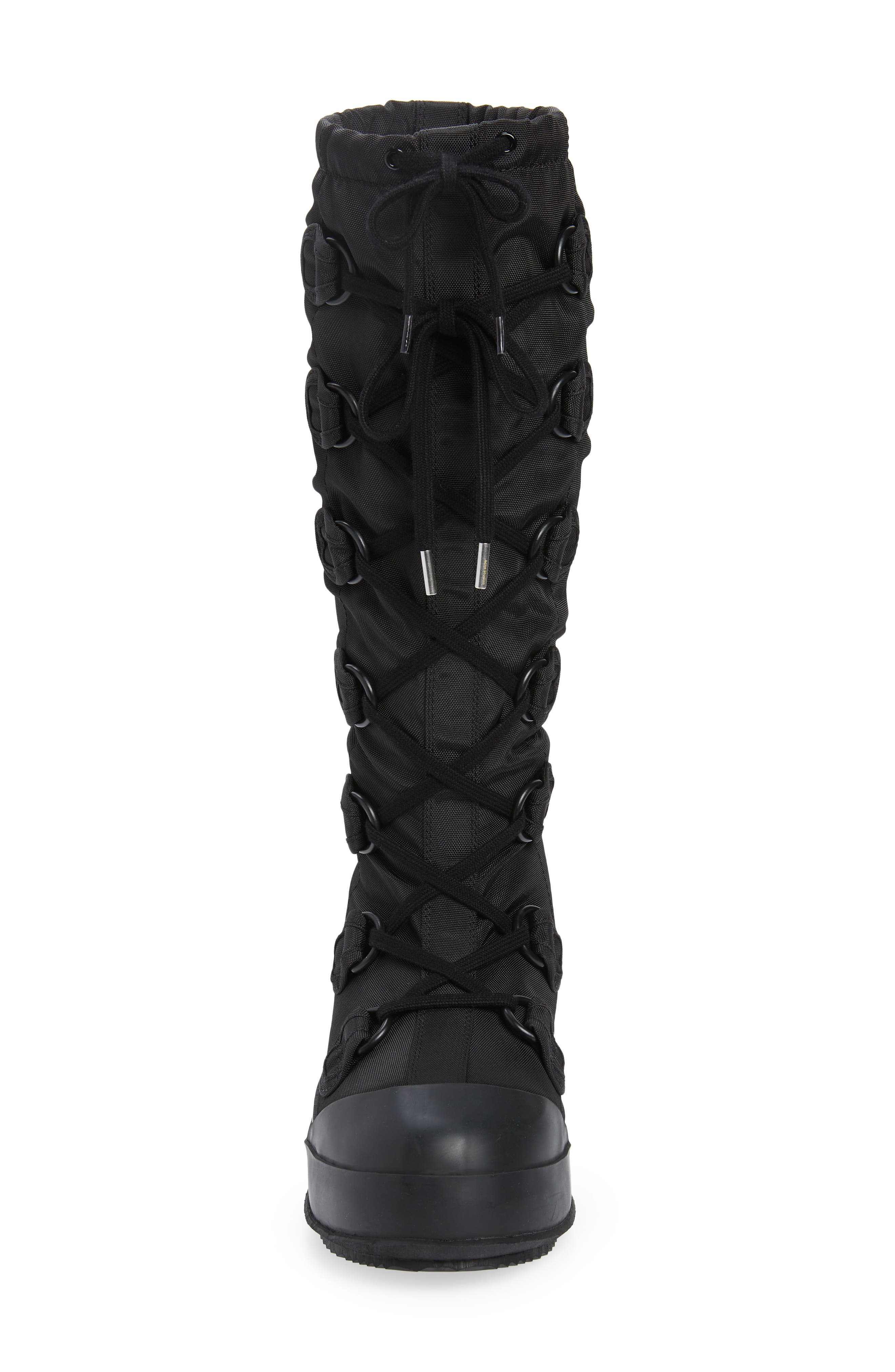 Acne Studios Brema Lace-Up Tall Boot, Alternate, color, 