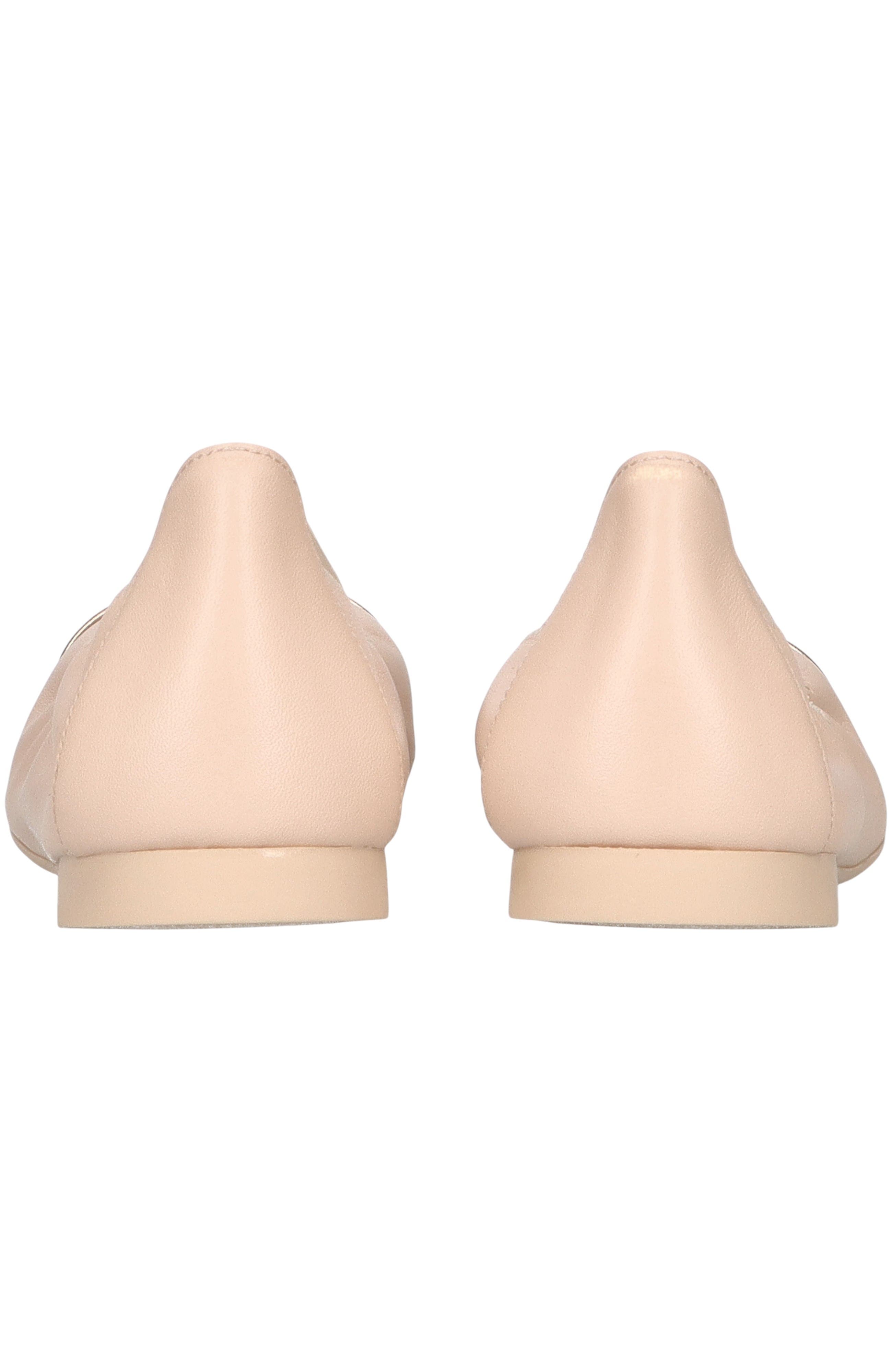 Pretty Ballerinas Round toe elasticated ballet flat, Alternate, color, Beige