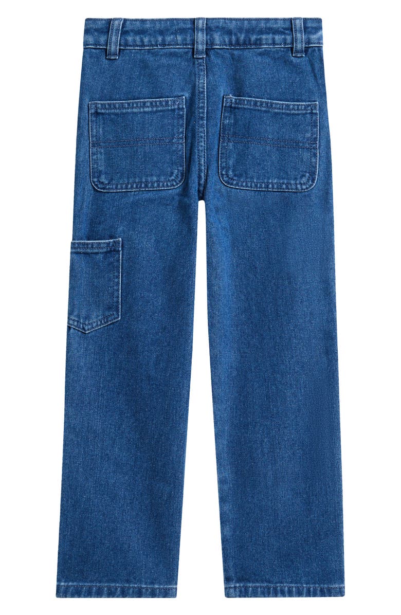 Reiss Kids' Hydro Utility Denim Jeans, Alternate, color, Mid Blue
