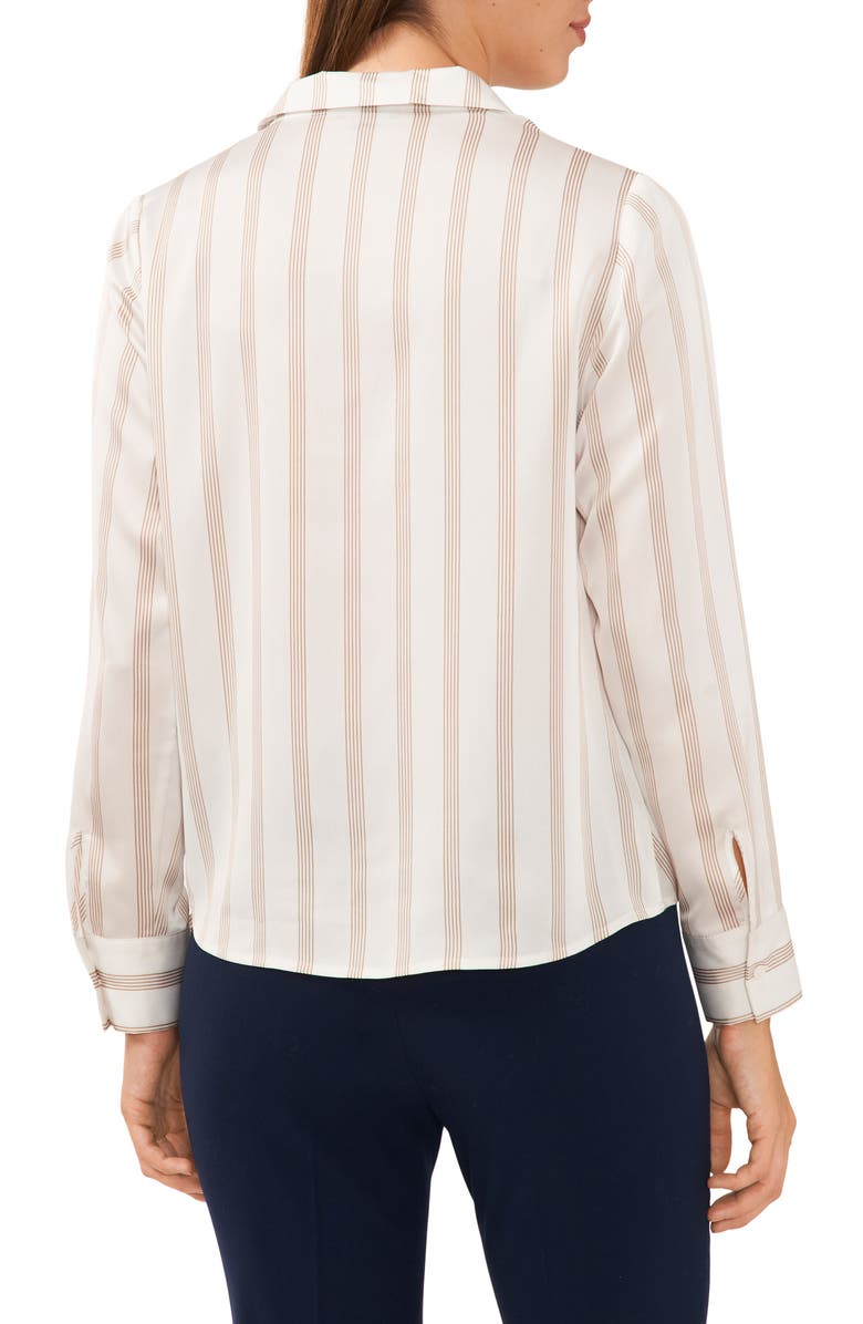 Halogen<sup>®</sup> Stripe Wrap Top, Alternate, color, 