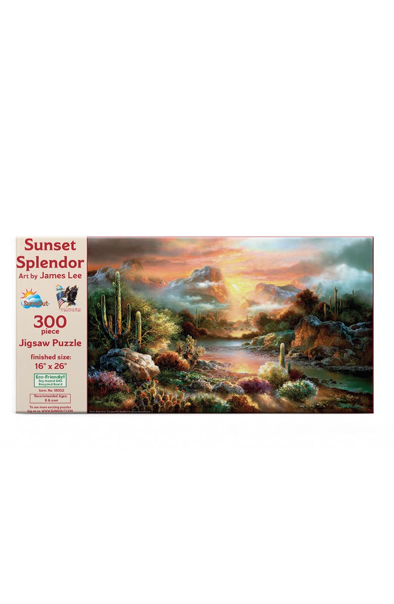 Sunsout Sunset Splendor 300 piece Jigsaw Puzzle for Adults, Alternate, color, Multicolor