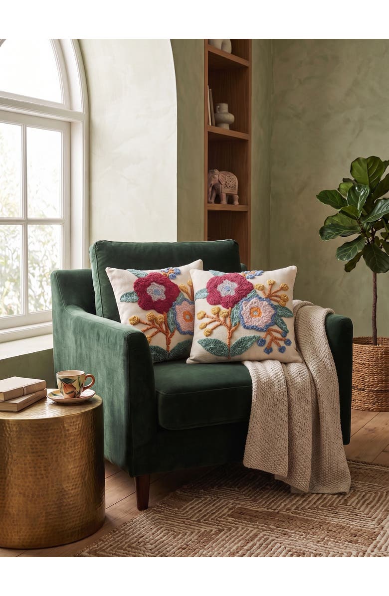GAURI KOHLI Prague Throw Pillow Cover, Alternate, color, Multicolored