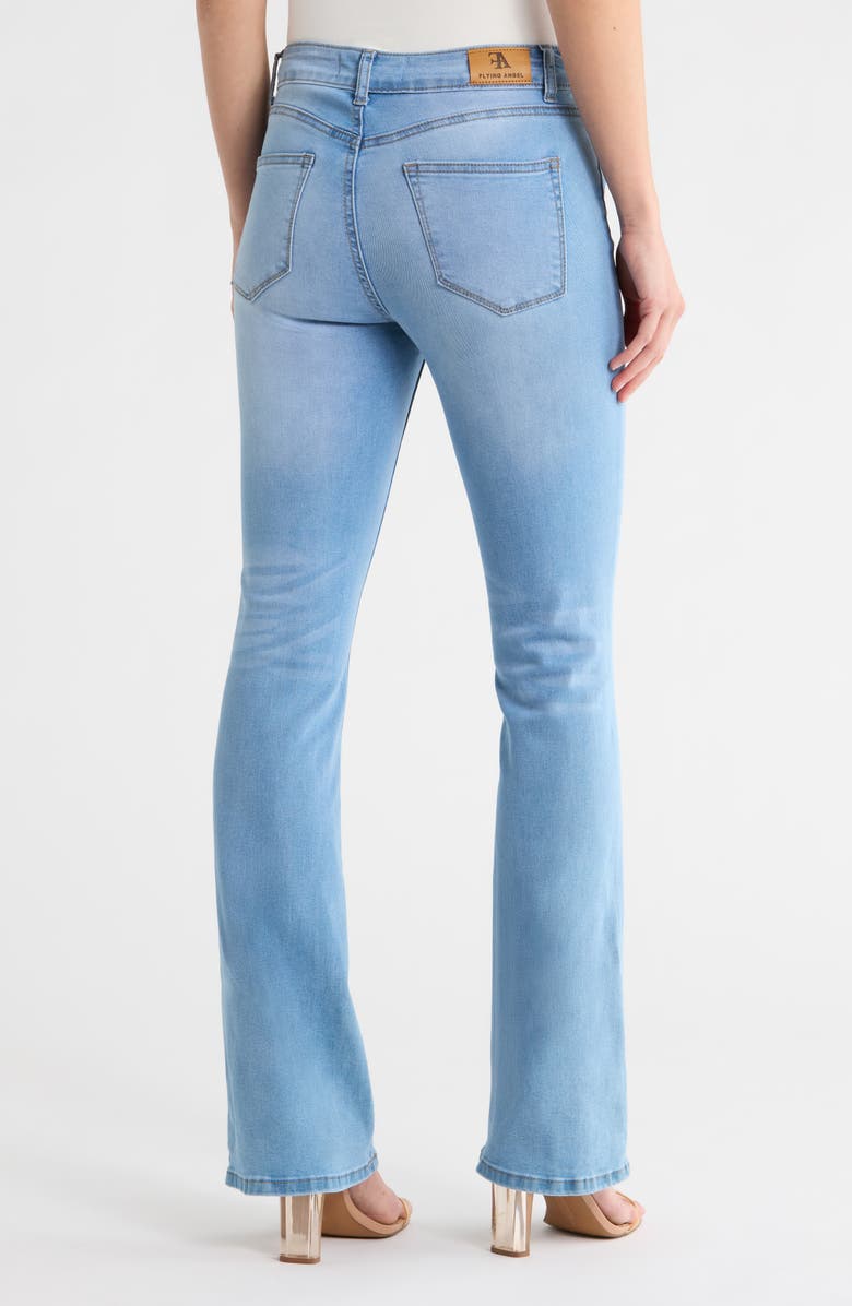 FLYING ANGEL Soft Stretch Bootcut Jeans, Alternate, color, 