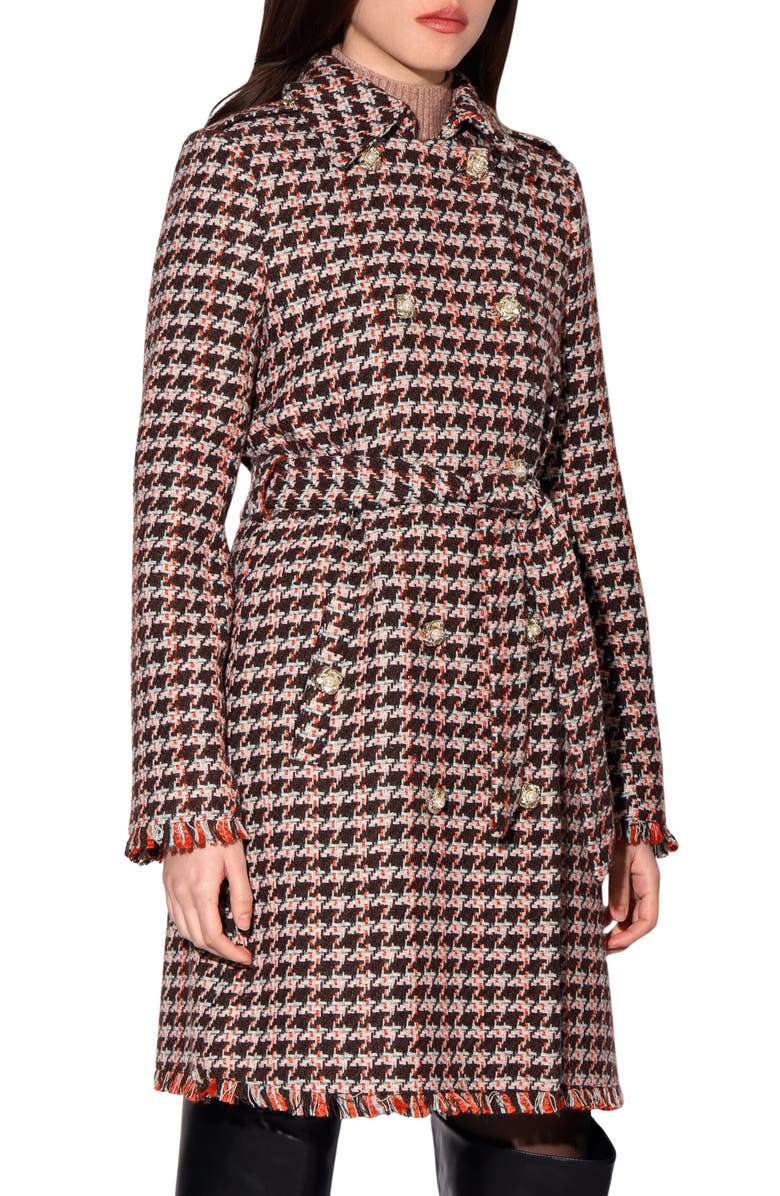 Walter Baker Vicky Coat, Alternate, color, Autumn Tweed