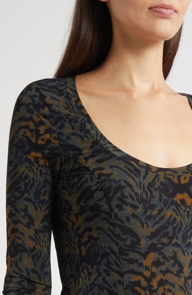 Ulla Johnson Aris Long Sleeve Knit Top, Alternate, color, Desert Jasper