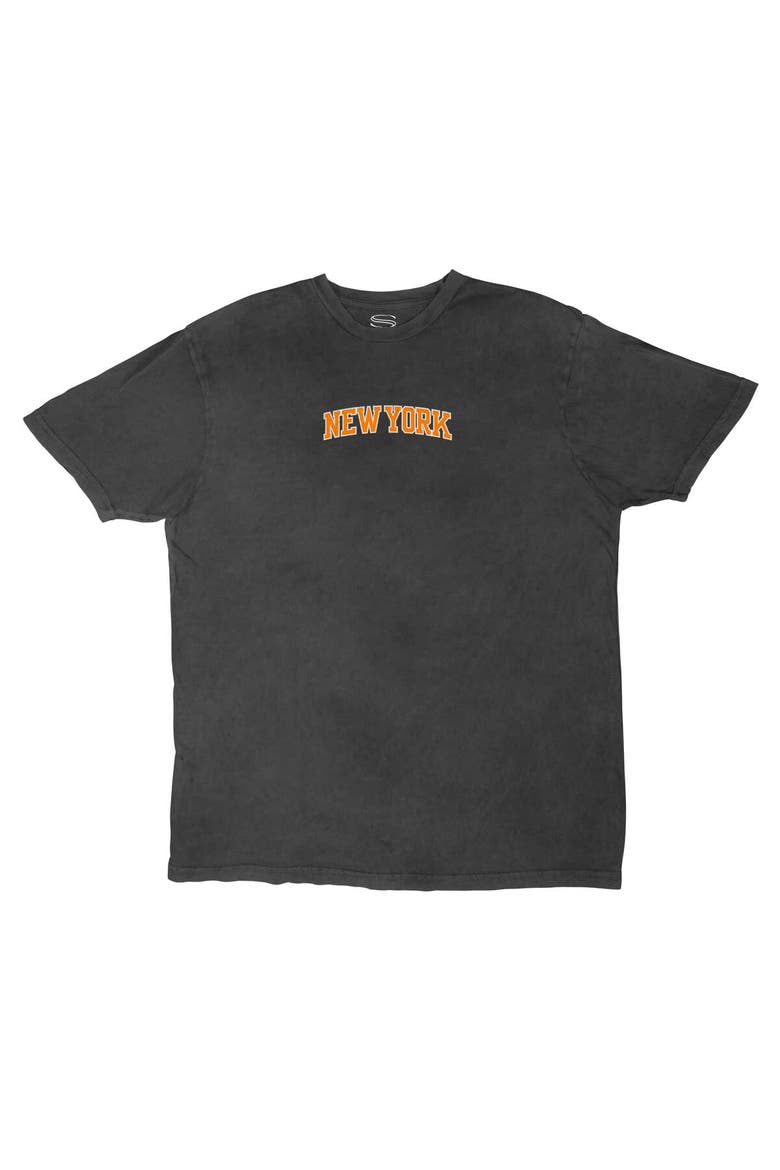Men's Stadium Essentials  Charcoal New York Knicks Get Back Oversized Vintage T-Shirt, Alternate, color, Charcoal