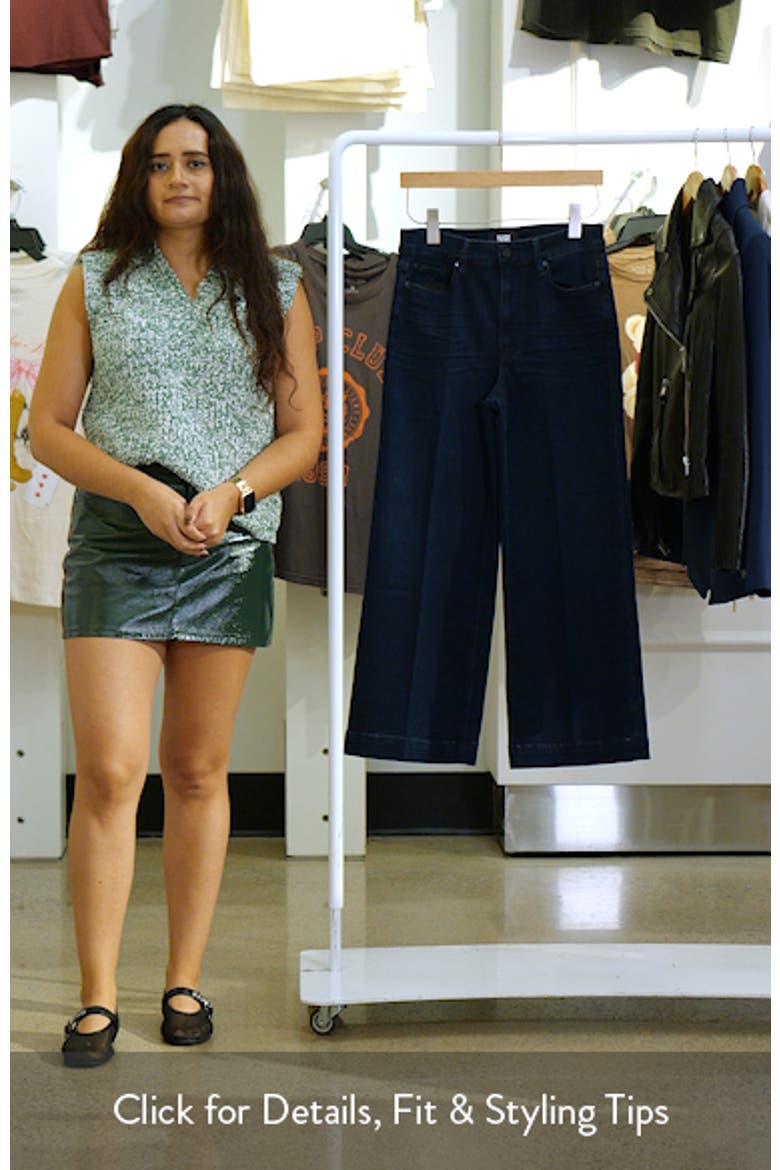 Anessa High Waist Ankle Wide Leg Jeans video