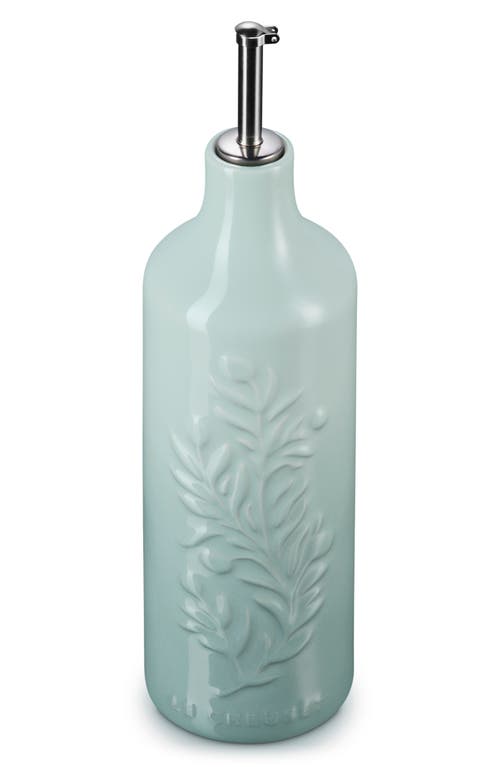 Le Creuset Olive Branch Stoneware Oil Cruet In Gray
