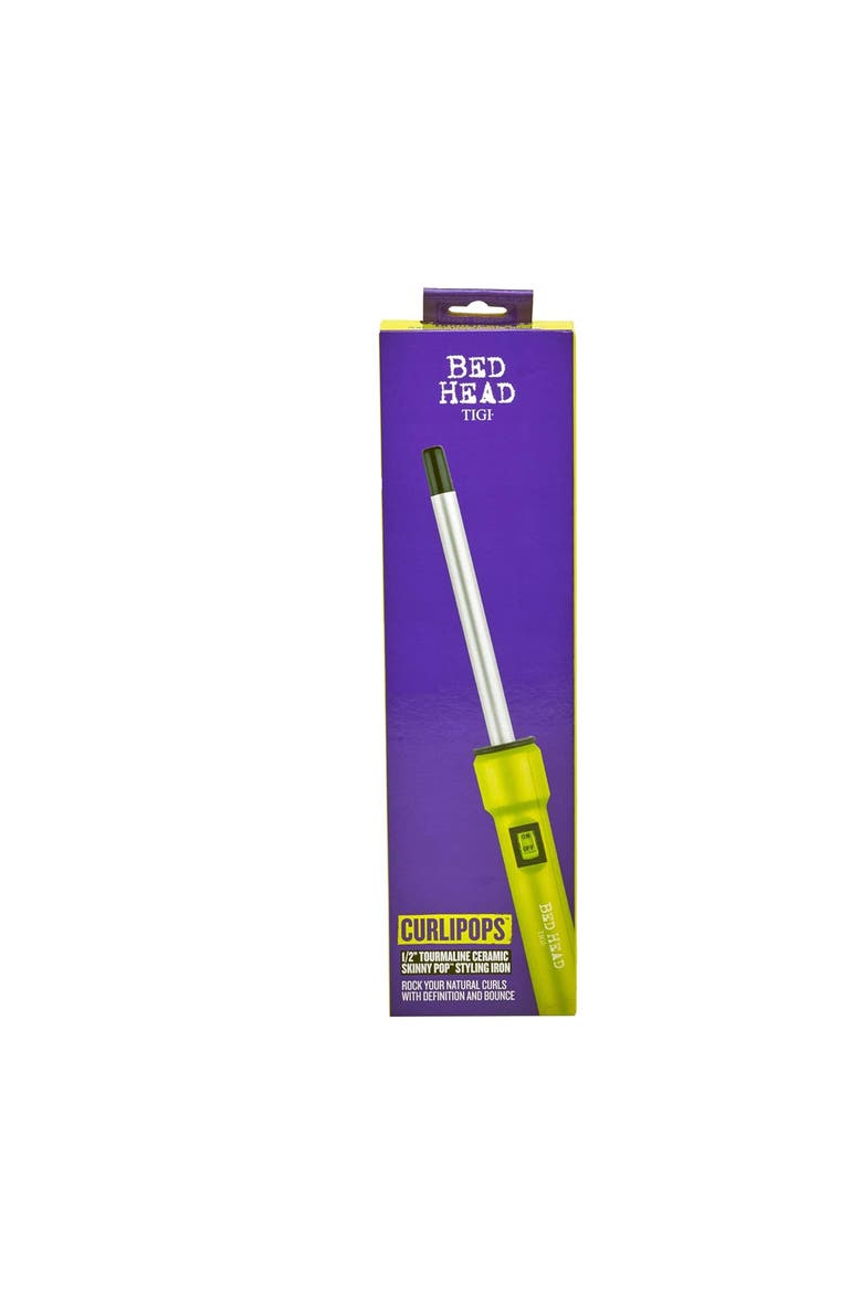 Curlipops 1/2 Inch Tourmaline Ceramic Styling Iron, Alternate, color, Black