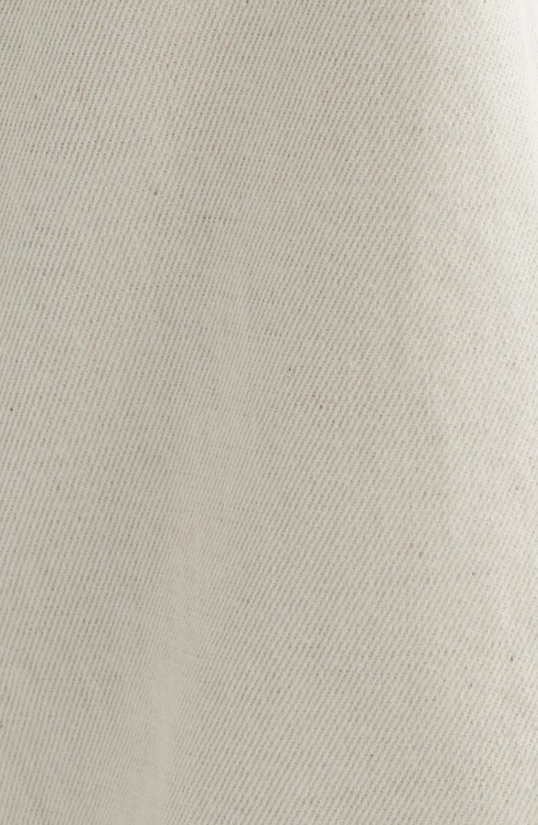 Mavi Jeans Zach Straight Leg Cotton & Linen Jeans, Alternate, color, Ecru Linen Denim