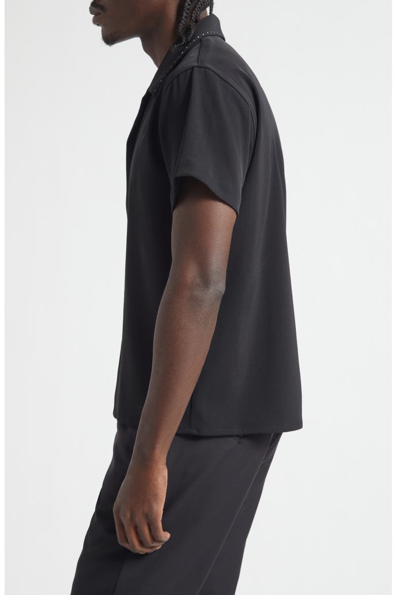 Avenue Camp Shirt, Alternate, color, BLACK