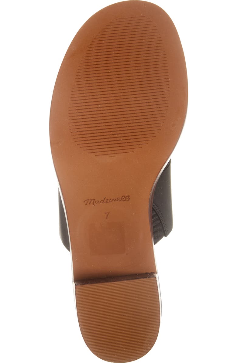 Madewell Double Strap Platform Slide Sandal, Alternate, color,