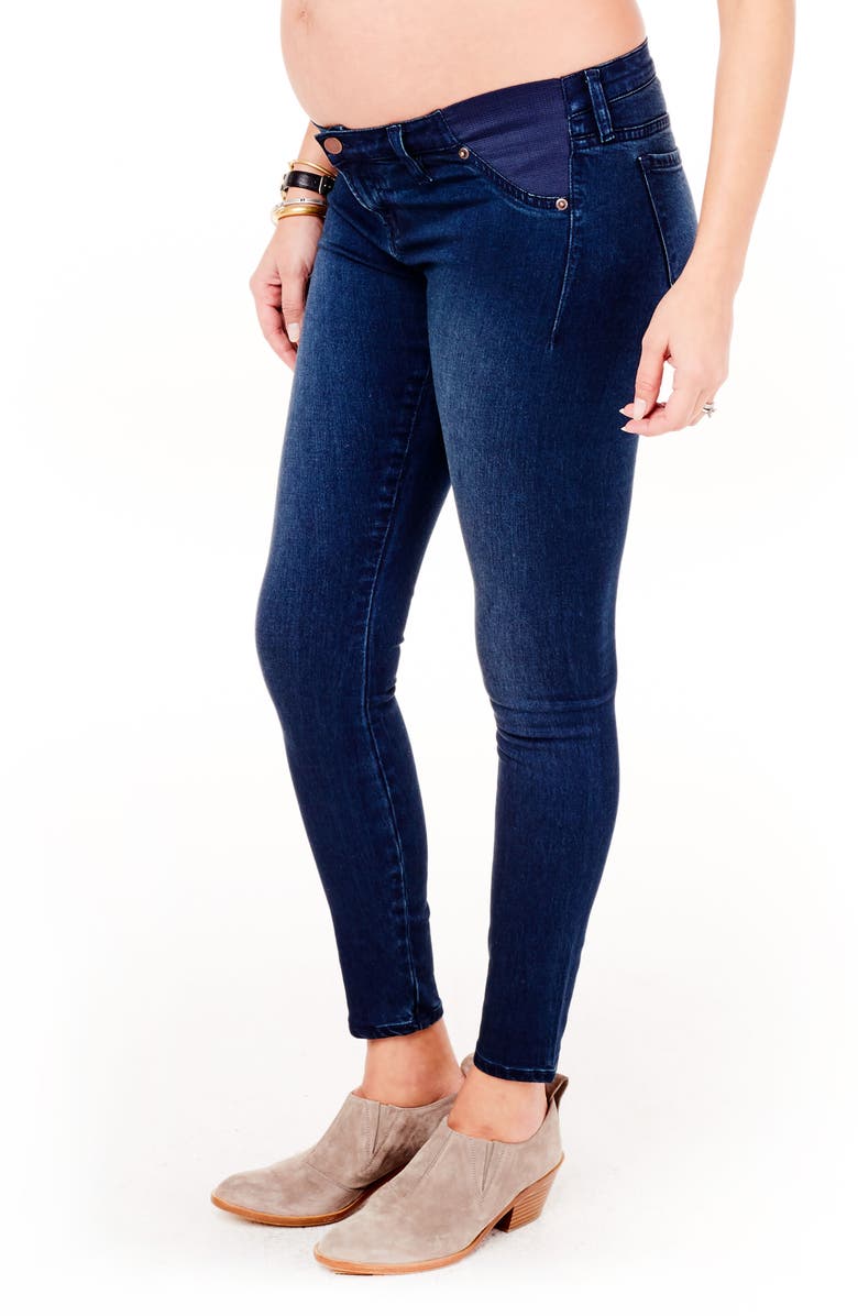 Ingrid & Isabel<sup>®</sup> Ingrid & Isabel Seamless Maternity Jeggings, Alternate, color, 