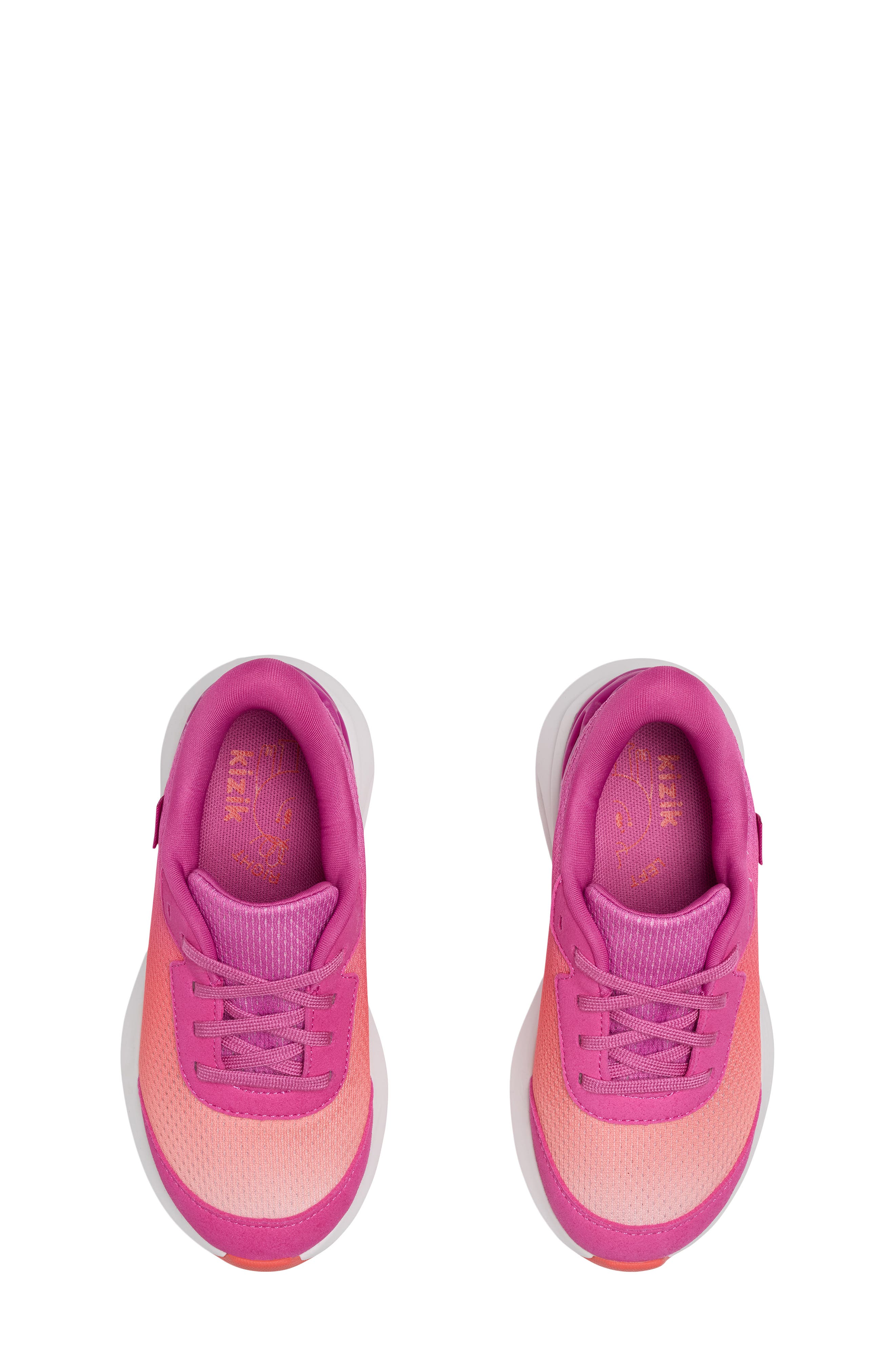 Kids' Athens 2 Hands-Free Sneaker, Alternate, color, FIERY CORAL/ ROSE VIOLET