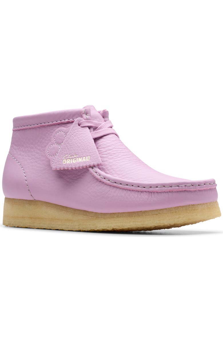 Clarks<sup>®</sup> Originals Wallabee Chukka Boot, Main, color, Mauve Leather