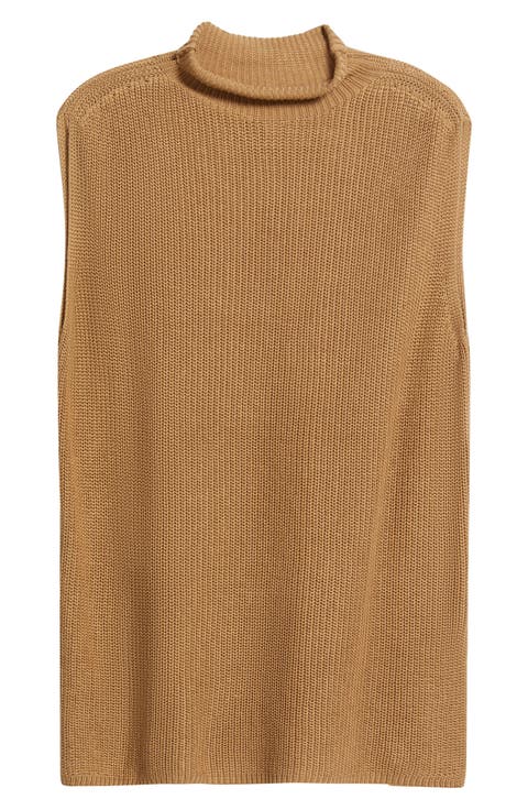 Mock Neck Sweater Vest