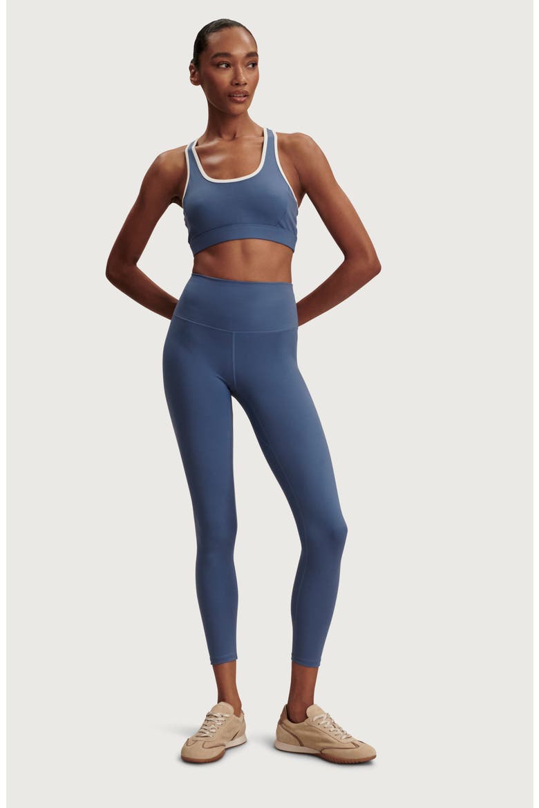 FreeSoft™ High Rise 25-Inch Leggings, Alternate, color, BIJOU BLUE