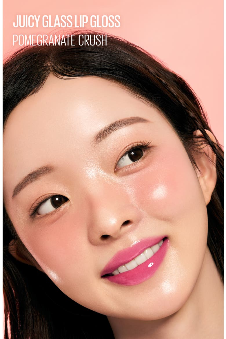 Juicy Glass Instant Hydrating & Plumping Lip Gloss, Alternate, color, POMEGRANATE CRUSH