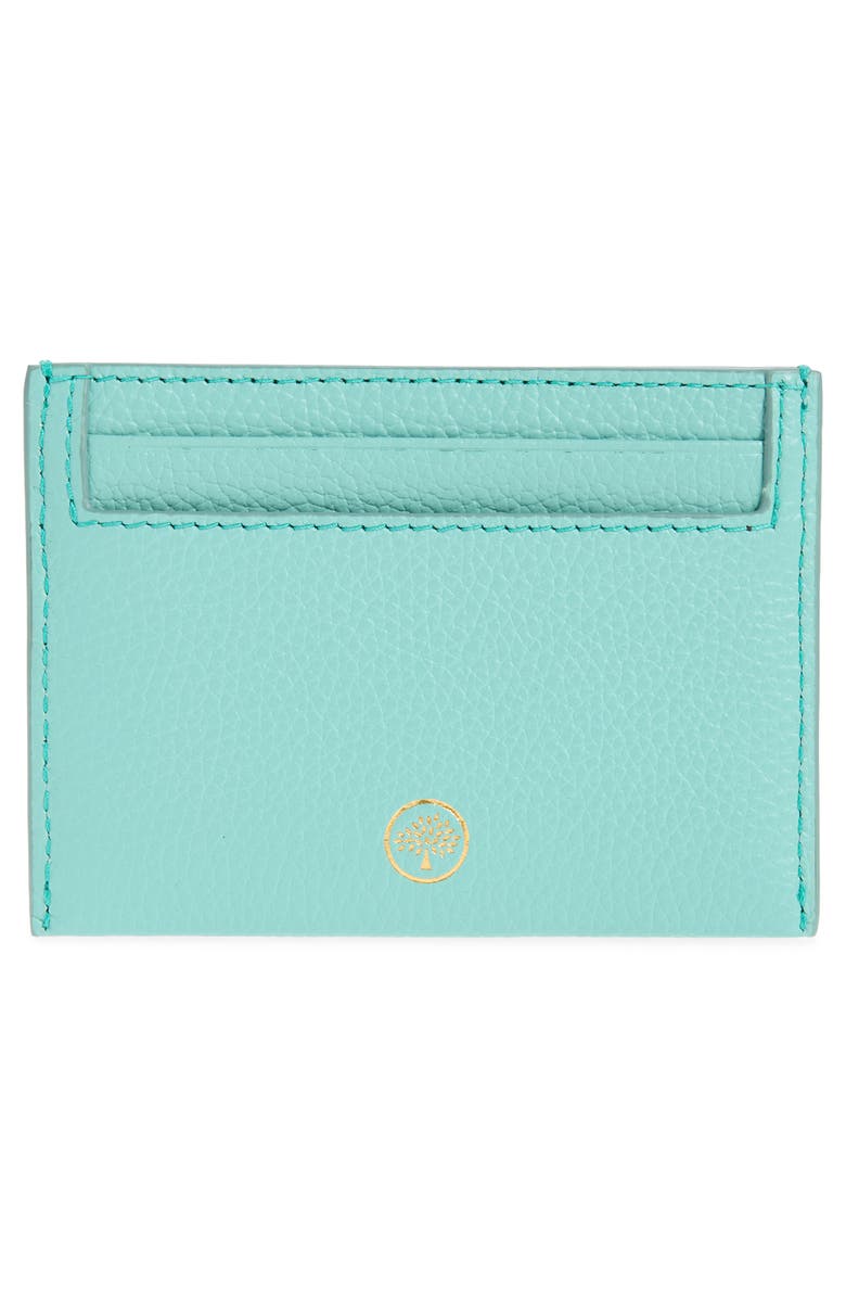 Mulberry Leather Card Case, Alternate, color, Marina Blue