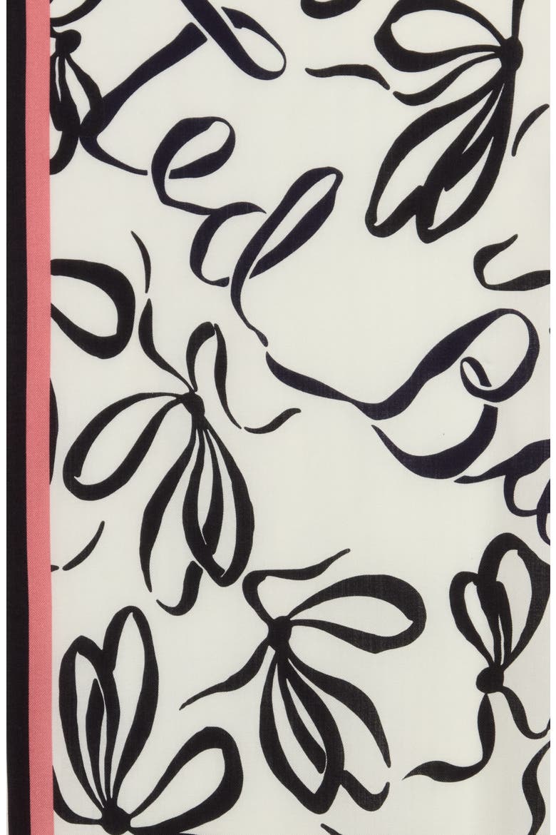 Brushed Silk Scarf, Alternate, color, IVORY