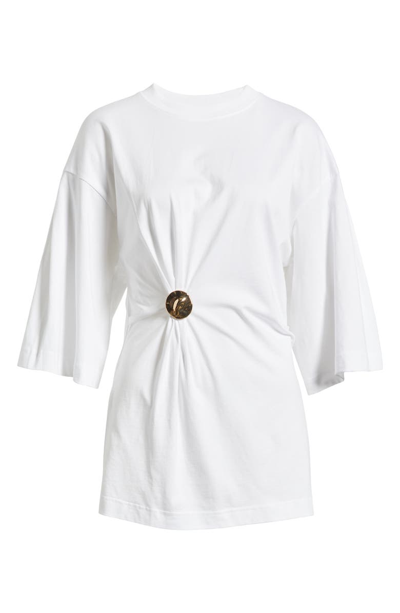 & Other Stories Draped Brooch Tunic T-Shirt, Alternate, color, 