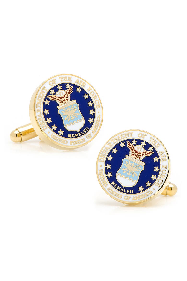 U.S. Air Force Cuff Links, Main, color, BLUE