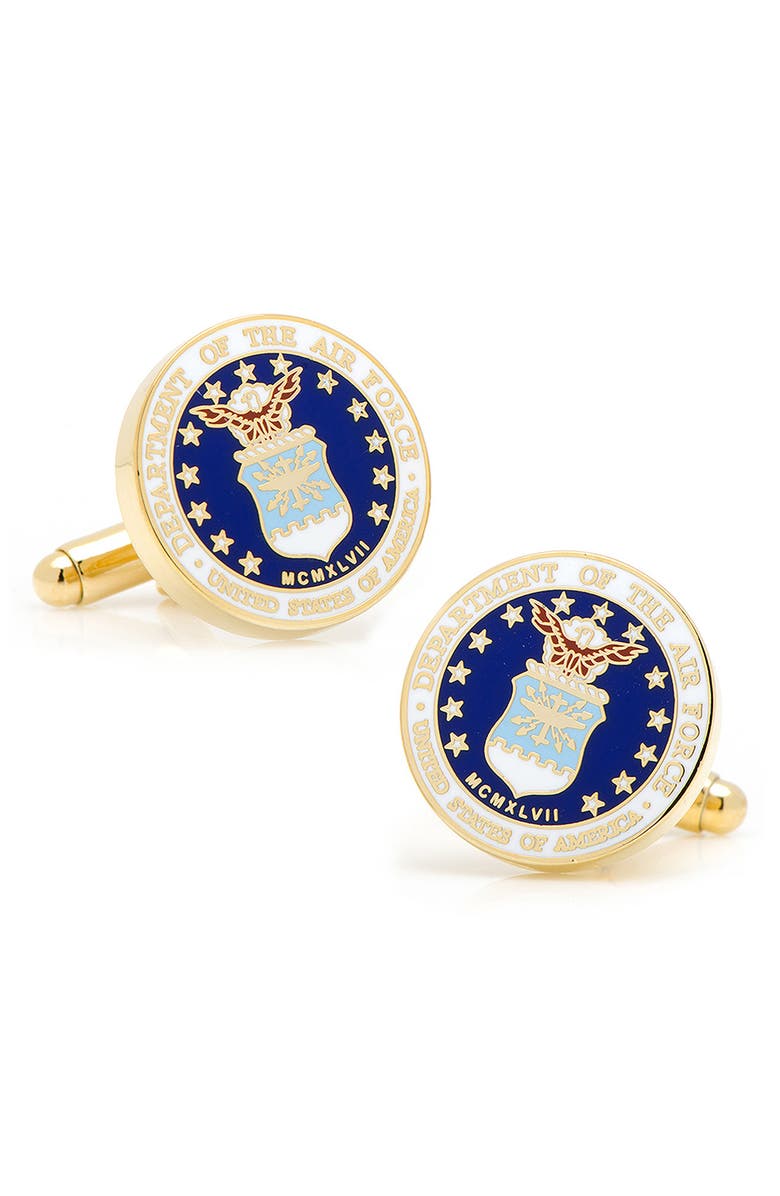 Cufflinks, Inc. U.S. Air Force Cuff Links, Main, color, 