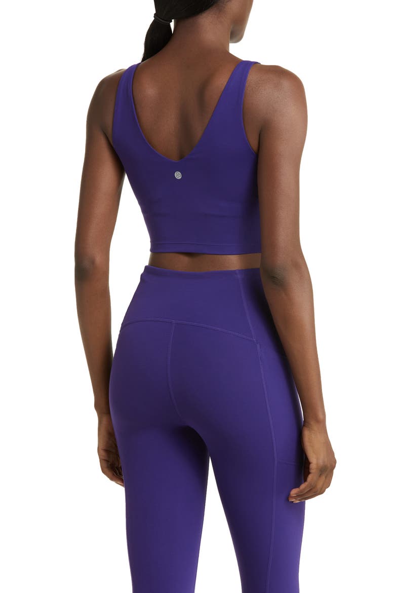 Studio Luxe Crop Tank, Alternate, color, BLACKBERRY