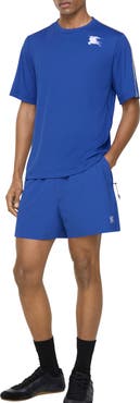 Burberry Check Trim Stretch Nylon Shorts