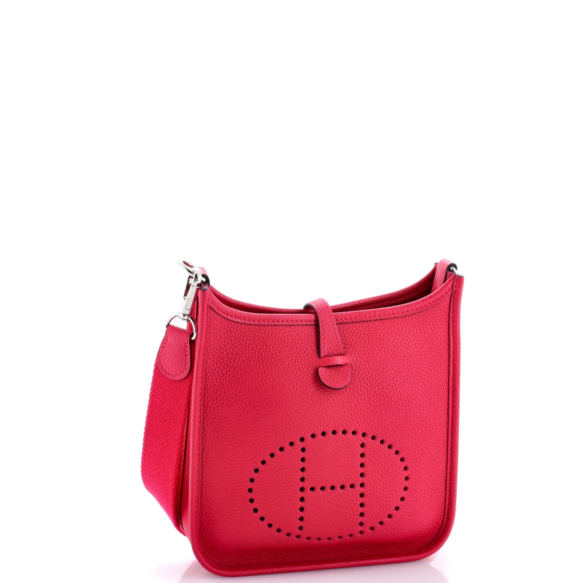 Pre-Owned Hermes Evelyne Bag Gen III Maurice TPM, Alternate, color, Rose Mexico
