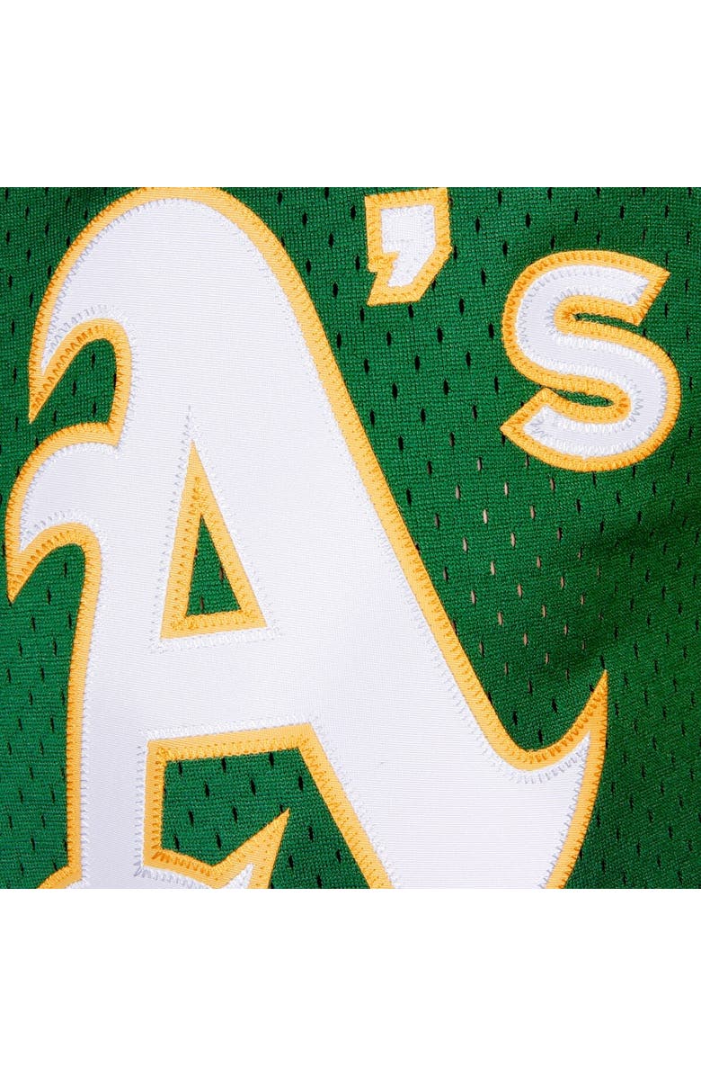 Mitchell & Ness Men's Mitchell & Ness Reggie Jackson Green Oakland Athletics Cooperstown Mesh Batting Practice Jersey, Alternate, color, Green