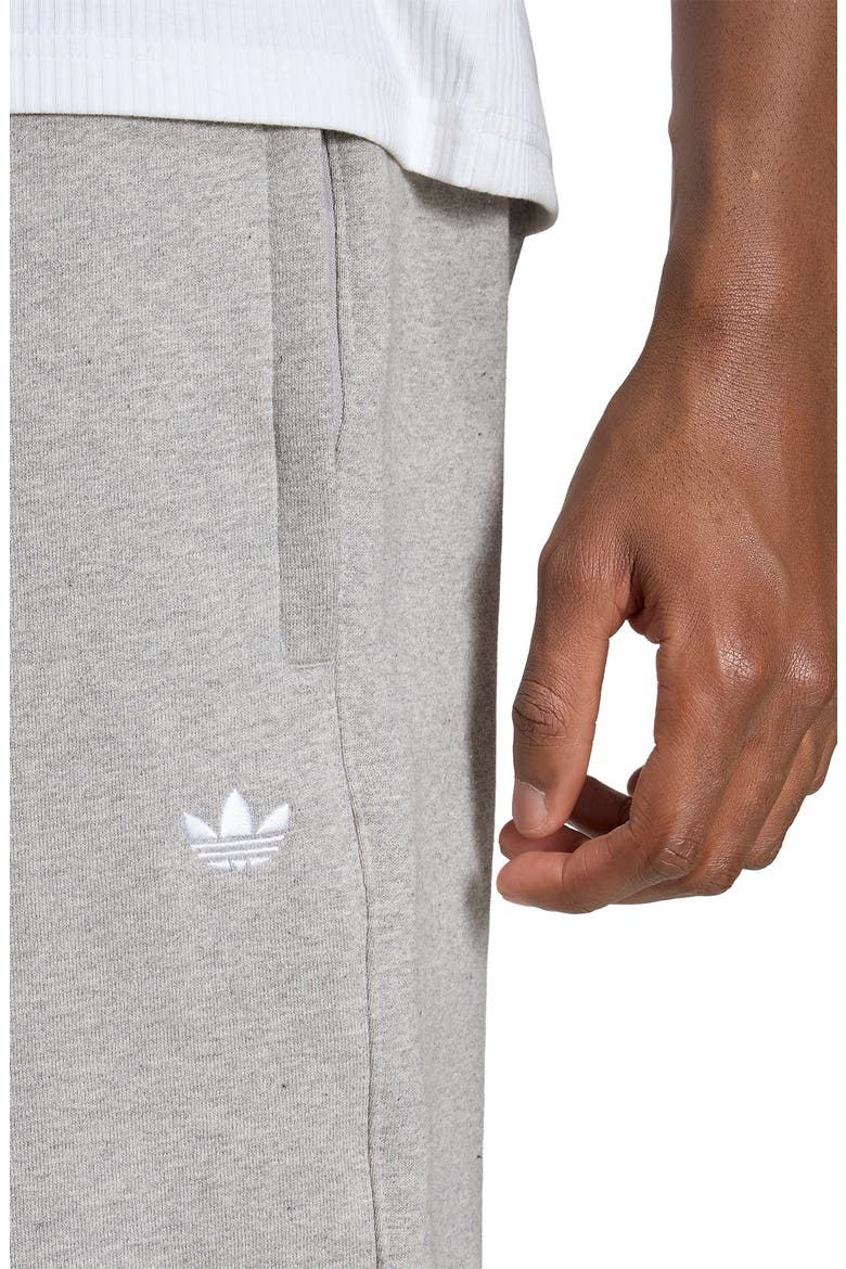 Trefoil Essentials Fleece Joggers, Alternate, color, MEDIUM GREY HEATHER